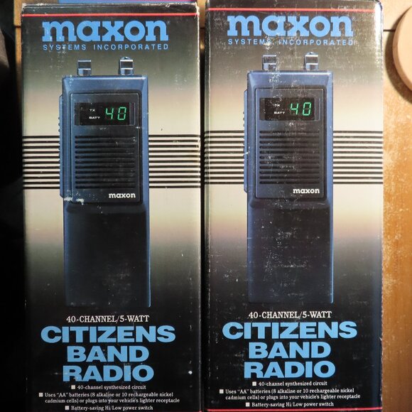 Maxon Citizens Band Radio CB Model 27-LP 40 Channel 5-Watt - Picture 1 of 4